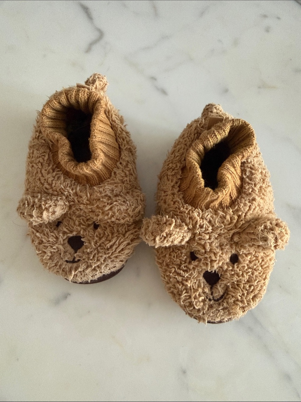 Baby GAP Brannan Bear Bootie Slip-On Slippers Size Medium 7/8
